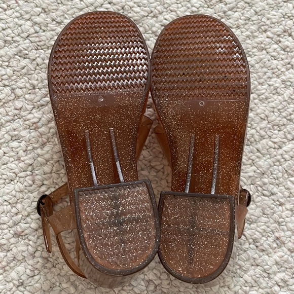 Urban Outfitters pink sparkle jelly sandals - Picture 8 of 10